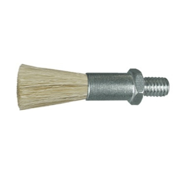 Gordon Brush 1" D Body, Horsehair Fill, .125" Orifice, Male Thread, Flow Thru Brush 901715HH